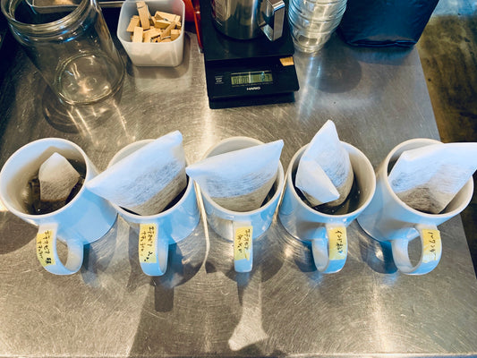 シングルコーヒーを水出しで比較してみました!