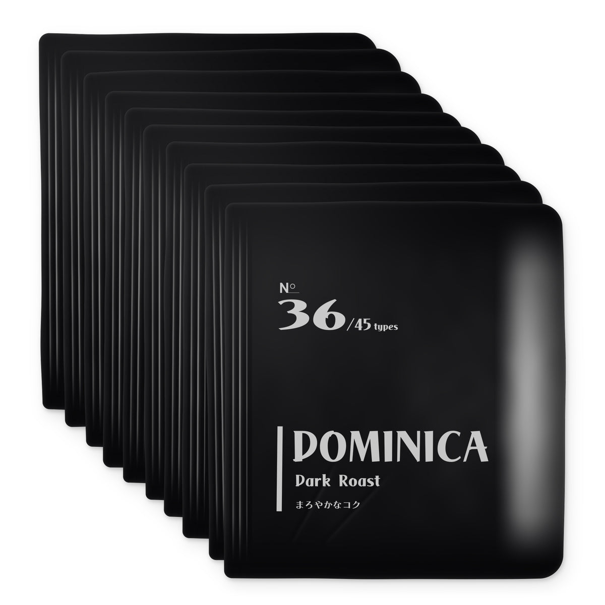 36. Coffee bags [Dominican Republic, Luis Fernandez Farm] Dark roast - 10 bags