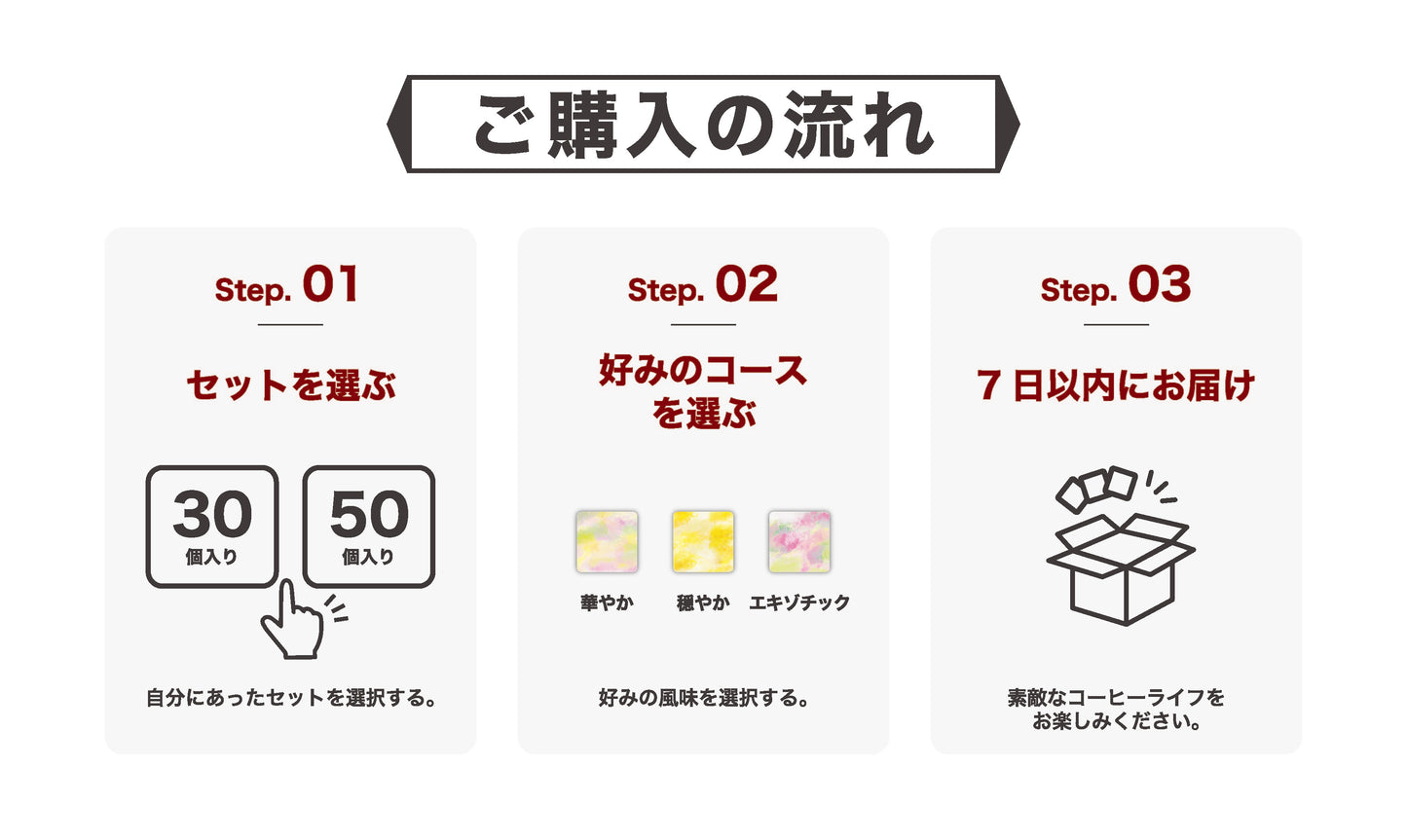【50個入り】ドリップバッグ定期便